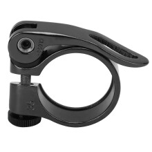 34,9 mm Fahrradsattelstützen-Schnellspannklemme, robuste Aluminiumlegierung, schwarz