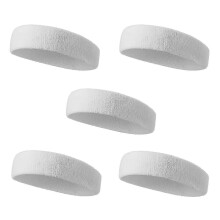 5Pcs Sports Headbands Elastic Hair Bands Sweat Absorbing Hair Bands Comfortable Headbands