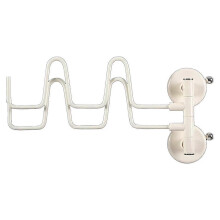 Draaibaar schoenenrek met zuignappen-pantoffelhanger voor badkamer en balkon, wandmontage met waterafvoer