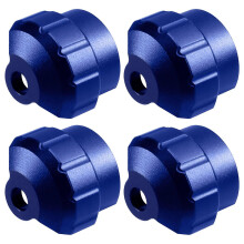 4pcs Metal Shock Cap Protector Protection Cover for ARRMA 1/7 1/8 RC Car Upgrade Parts Accessories