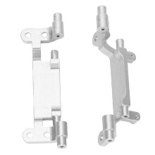 RC Zugstangenbasis MN168 MN78 1/12 Silber Vorne/Hinten