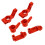 Rot 1/10 Aluminiumlegierung Front-Cup-Kit Slash 2WD 1