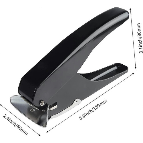 Perforatrice d'angle robuste pour cartes d'identité, loisirs créatifs, scrapbooking (UE) 2