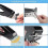 Perforatrice d'angle robuste pour cartes d'identité, loisirs créatifs, scrapbooking (UE) 5