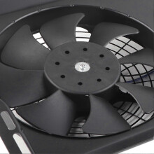 Universele radiatorventilator 12V 80W-Krachtige dubbele koeling voor auto-watertank