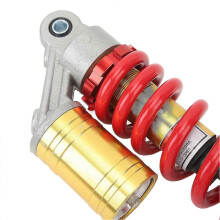 270 mm schokdemper met verstelbare veer voor 90cc, 110cc, 125cc en 250cc crossmotoren, pitbikes, ATV's, quads en go-karts.