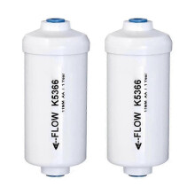 2 Stück Ersatz-Fluoridwasserfilter K5366, kompatibel mit Schwerkraft-Wasserfiltersystemen, Reinigungselemente