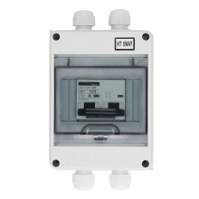 80A 2P Miniatur-Leistungsschalter, wasserdicht IP65, 1000V DC, Trennschalter für Solar-Photovoltaikanlagen