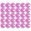 30Pcs Purple Plastic Beehive Entrance Discs - Round Exit Vent Gates for Beekeeping 1