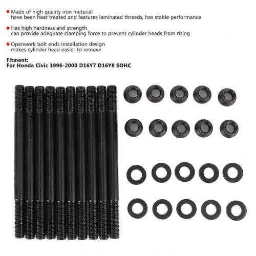 Precision Engine Stud Kit ARP 208-4305 for Honda Civic 1996-2000 D16Y8