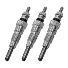 3PCS 15951-65510 1595165510 15951-65512 10mm Engine Heater Glow Plugs for Kubota D650 D750 D850 Diesel Engines