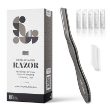 Rasoir Dermaplane Jungle Culture - Modelage Sourcils, Exfoliation Précise & Épilation