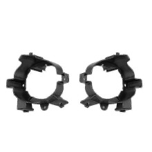 Weerbestendige afdekkingen voor de mistlampen aan de voorzijde van de Nissan Qashqai J10 2007-2014