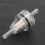 Motorcycle Inline Fuel Filter 6mm - Transparent Universal Durable ABS 1
