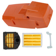 Air Filter Cover, Air Filter Kit, Replacement Parts for Husqvarna 268 272 272XP Chainsaw