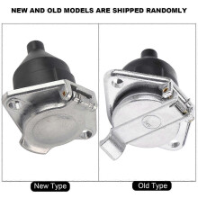Universal 7-Pole Wiring Socket for 24V Utility Trailers EU Certified