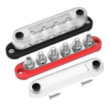 M8-Bolzen-Stromverteilerblock – 12V-48V-Sammelschiene für Kfz-Elektrik