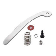 Replacement Guitar Whammy Bar Tremolo Vibrato Bridge Tailpiece Compatible for Bigsby (Silver, Random Color Accessories)