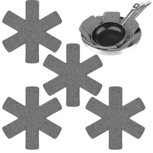 Felt Pot Pads Stackable Protection Mat Set 12 Pcs 3 Sizes 1