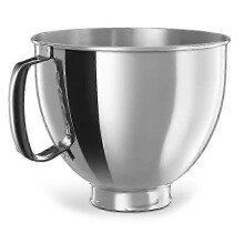 5 Quart 304 Stainless Steel Bowl for 4.5-5 QT Tilt-Head Stand Mixers