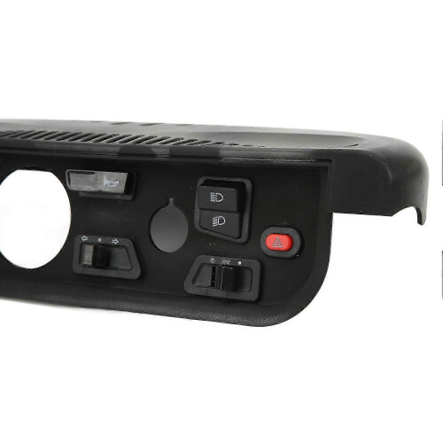 Afdekking voor de snelheidsmeterbehuizing op het dashboard van een UTV (High Performance Model).
