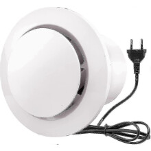 100 mm krachtige afzuigventilator met terugslagklep voor badkamer, keuken, toilet, kas en tent