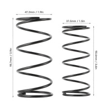 TiAL Wastegate Pressure Springs - 1.5in External Carbon Steel 8PSI & 14PSI Set