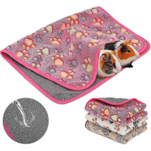 Waschbare Fleece-Meerschweinchendecke, wasserdichte Käfigeinlagen, 3er-Pack für Haustiere