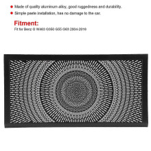 Passgenaue Armaturenbrettabdeckung aus Aluminiumlegierung für Mercedes G-Klasse W463