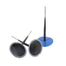 24 stuks tubeless bandenreparatiepleisters met 4,5 mm schroefdraad voor paddestoelvormige pluggen