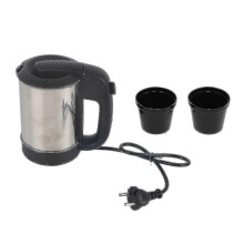Kleiner elektrischer Wasserkocher aus Edelstahl, 0,5 l, mit automatischer Abschaltfunktion, EU 220 V