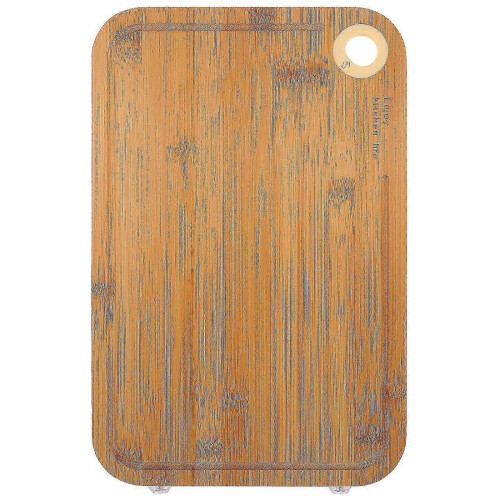Sturdy Bamboo Cutting Board - Lightweight and Easy to Clean for Kitchen