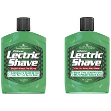 Williams Lectric Shave, Elektrische Scheerpreparaat, 7 Ounce (2-pack)