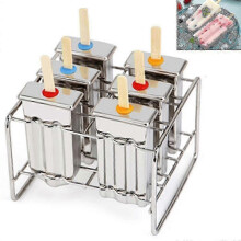DIY-Dessertform aus Edelstahl – Eismaschine für 6 Mulden