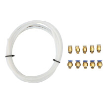 Tube PTFE avec raccords pneumatiques PC4 M6 KJH04 M6 pour filament 1,75 mm PLA ABS pour imprimante 3D