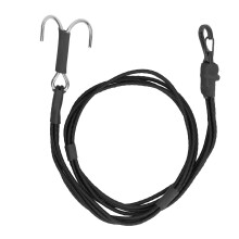 Sangle ??lastique pour treuil cin??tique RC Crawler, corde de remorquage de sauvetage avec crochets pour voiture RC 1/10 1/8, noire