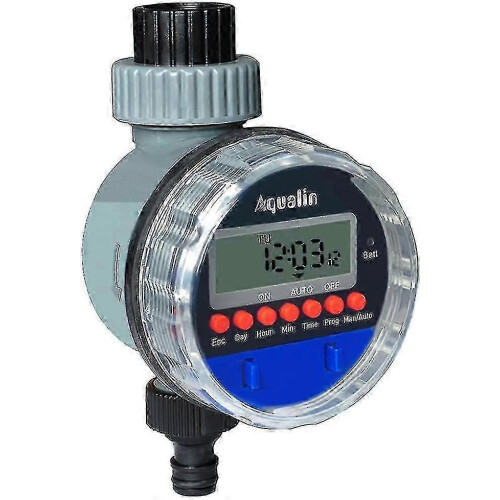 Watering Timer Irrigation Controller for Pressureless On with Ball Valve