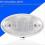 Luce LED da 12V con interruttore per l'EuropaCaravan, camper, barca, tendalinoBianca 5