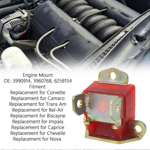 Durable Polyurethane Engine Mount 3990914 3960768 for Chevy LS1 LS2 LSX LQ9 SBC BBC 2