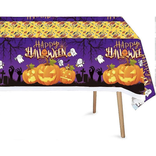 Wegwerp plastic tafelkleed-Halloween-thema, waterdicht 1