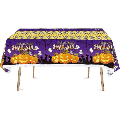 Wegwerp plastic tafelkleed-Halloween-thema, waterdicht 2