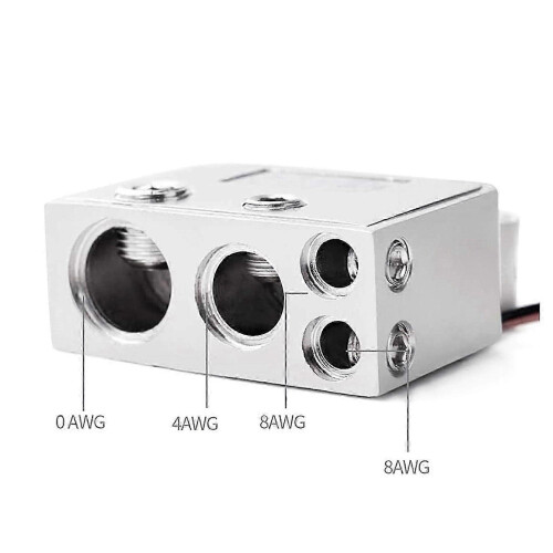 0-8 AWG Batterieklemmen mit Voltmeter, 2 Stück 1