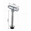 Chrome Manual Delay Flush Valve for Urinal - Wall Mounted with Auto Shut Off 3