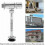 Chrome Manual Delay Flush Valve for Urinal - Wall Mounted with Auto Shut Off 5