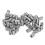 50Pcs Wire Thread Insert M3.5 x 0.6 Threaded Protection Socket Screw Bushing Repair Nut3D 3