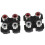 2pc 4-Way 6-Pin RCA Female AV Socket ConnectorConcentric Plug 4