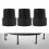 Trampoline leg caps replacement - 3Pcs 25mm mini caps for trampoline 3