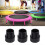 Trampoline leg caps replacement - 3Pcs 25mm mini caps for trampoline 4
