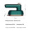 33W Energy Efficient Travel Iron Suitable for EU Voltage Standards 4