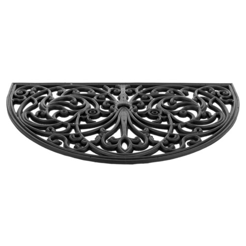Sentry Sentry Bishop Half Moon Rubber Mat No 3 18 x 30''